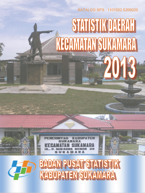 Statistik Daerah Kecamatan Sukamara 2013