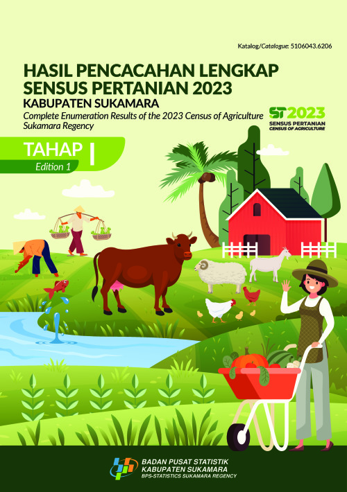 Hasil Pencacahan Lengkap Sensus Pertanian 2023 - Tahap I Kabupaten Sukamara
